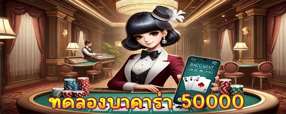 ทดลองบาคาร่า 50000