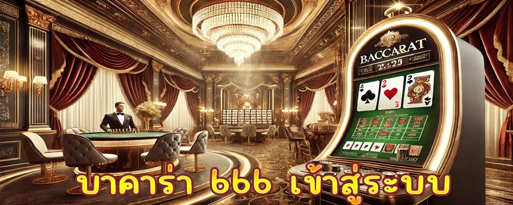 บาคาร่า 666 เข้าสู่ระบบ